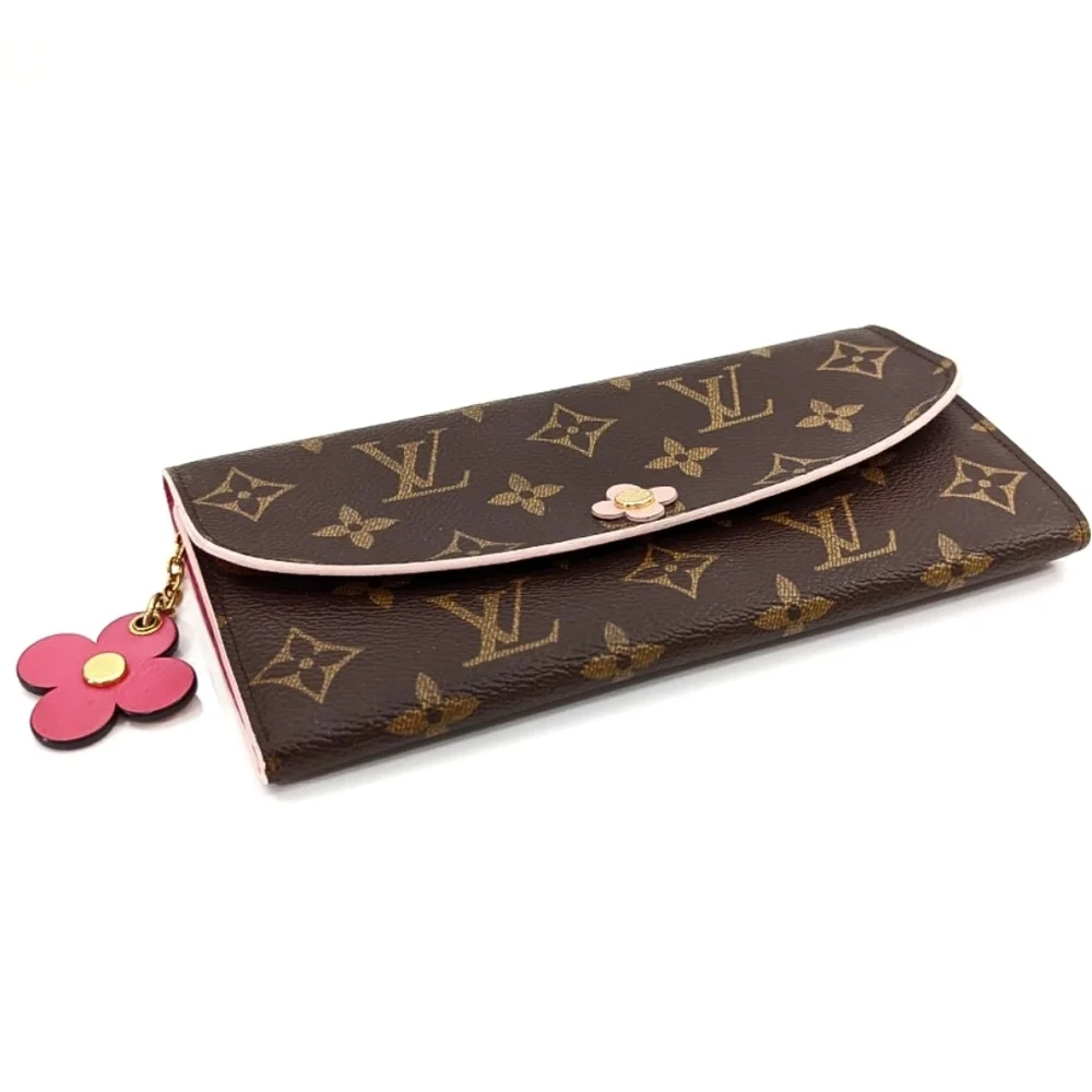 ✨️💎Authentic Louis Vuitton Emilie Flower monogram long wallet - Picture 9 of 14